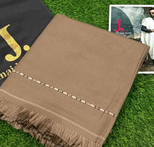 Men's Winter Wool shawl-copper 804