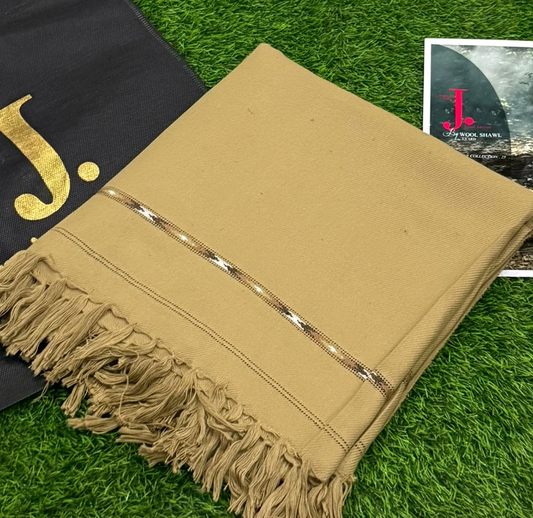 Men's Winter Wool shawl-mustard 808
